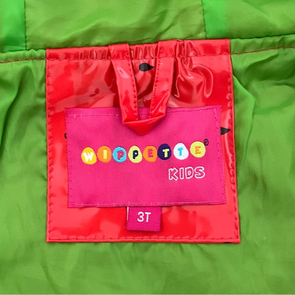 Wippette Kids Watermelon Raincoat, 3T - Picture 6 of 8